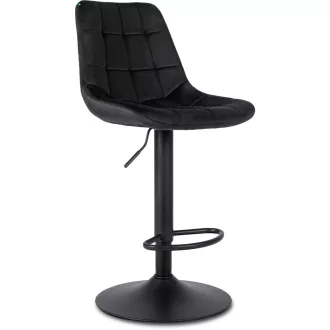 ARCOS 2 bárszék fekete bársony
