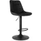 ARCOS 2 bárszék fekete bársony