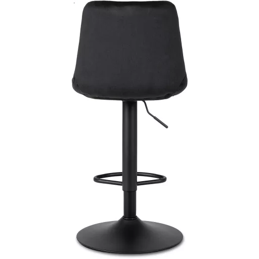ARCOS 2 bárszék fekete bársony