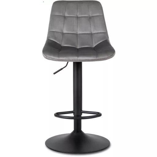 ARCOS 2 bárszék szürke bársony