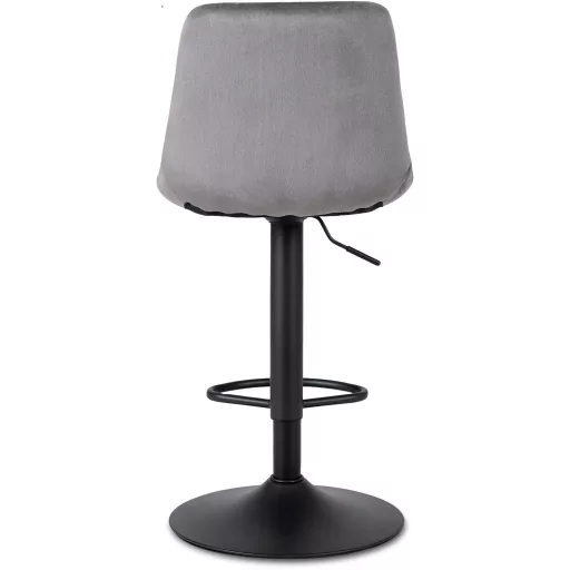 ARCOS 2 bárszék szürke bársony