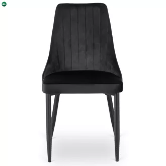 Szék BARI zöld bársony