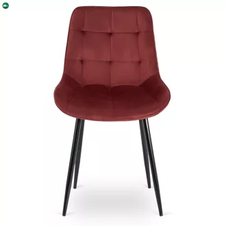 CHRIS szék bordó bársony