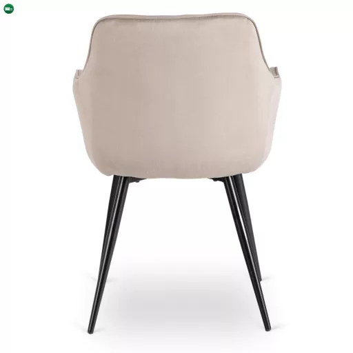 MODESTO étkezőszék bézs bársony