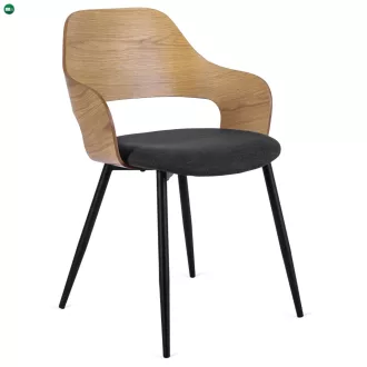 ORBI szék arany tölgy / fekete színben