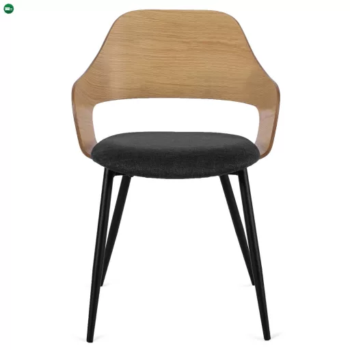 ORBI szék arany tölgy / fekete színben