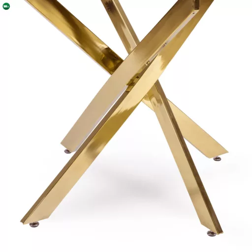 SALLO üveg asztal 110 cm