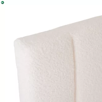 VILLEMO 90x200 krém bouclé ágy