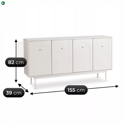 Komód 155 cm kasmír színben – MARLEN