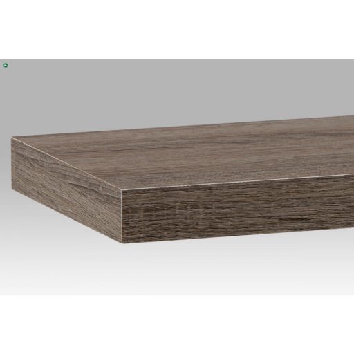 Lebegő polc 120 cm, MDF, Sonoma Szürke Színben P-002