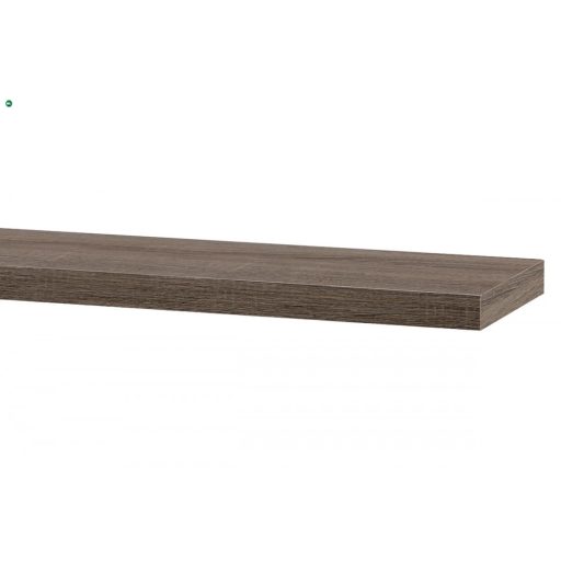Lebegő polc 120 cm, MDF, Sonoma Szürke Színben P-002