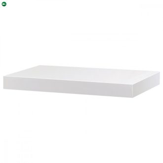 Lebegő polc 40 cm. MDF-ből Matt Fehér Színben P-023