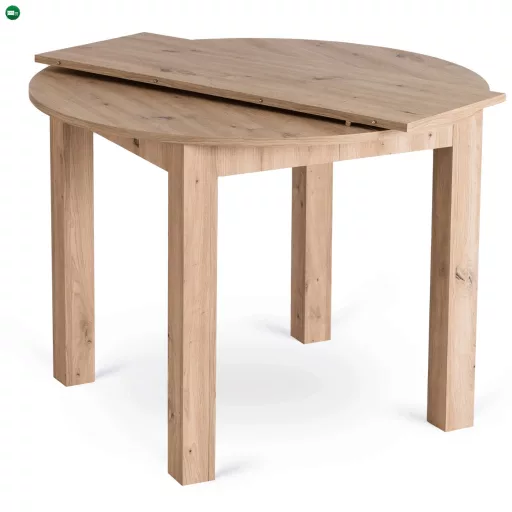 Kihúzható étkezőasztal 102–142 cm méretben, artisan tölgy színben HARRY
