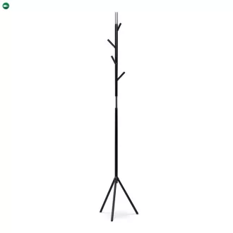 Fekete Fém Ruhafogas. 80001-01 BK