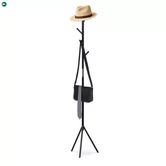Fekete Fém Ruhafogas. 80001-01 BK