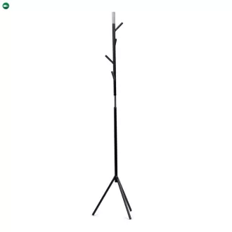 Fekete Fém Ruhafogas. 80001-01 BK