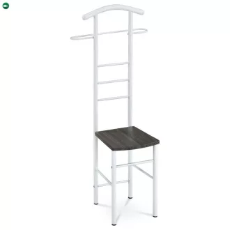   81870 Fehér szobainas sonoma tölgy dekorációval, terhelhetőség 90 kg