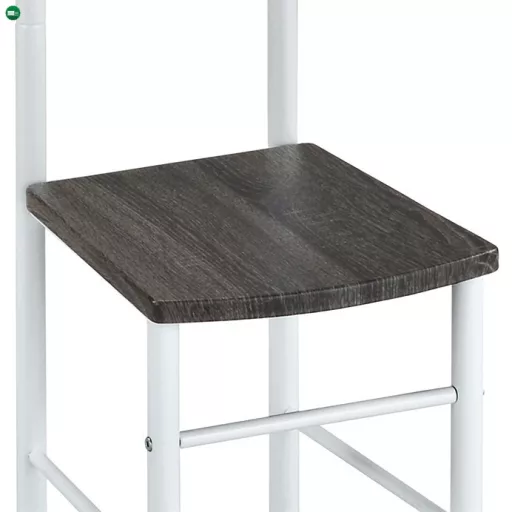 81870 Fehér szobainas sonoma tölgy dekorációval, terhelhetőség 90 kg