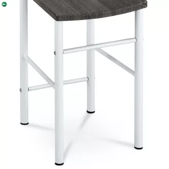   81870 Fehér szobainas sonoma tölgy dekorációval, terhelhetőség 90 kg