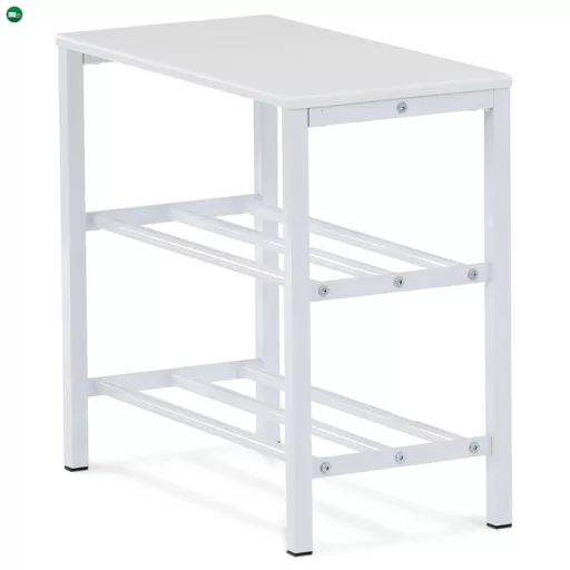 Fehér Fém Cipős Szekrény. 83168-42 WT