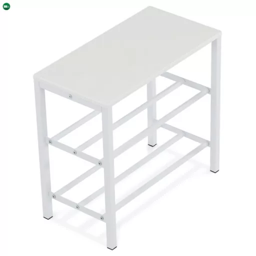Fehér Fém Cipős Szekrény. 83168-42 WT