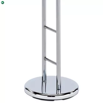  Fényes króm szobainas, 104 cm magas, 5 kg teherbírással – 83989
