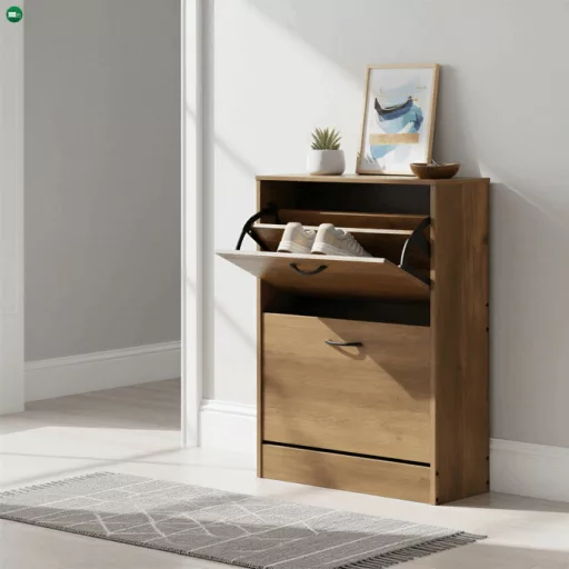 Cipőtároló MDF barna ABO-G1014 ELM