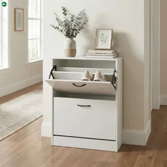 Cipőtároló MDF fehér ABO-G1014 WT