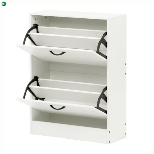 Cipőtároló MDF fehér ABO-G1014 WT