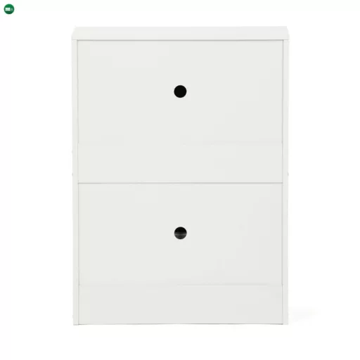 Cipőtároló MDF fehér ABO-G1014 WT