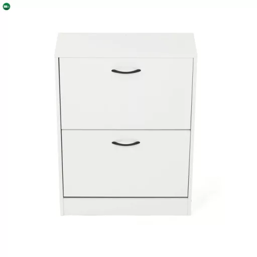 Cipőtároló MDF fehér ABO-G1014 WT