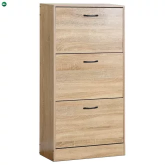   Cipőtartó természetes tölgy színben, MDF kivitelben ABO-G1016 OAK