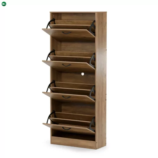 Cipőtároló MDF barna ABO-G1018 ELM