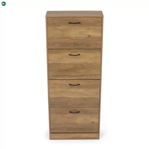 Cipőtároló MDF barna ABO-G1018 ELM