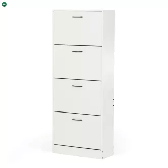 Cipőtároló MDF fehér ABO-G1018 WT