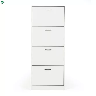Cipőtároló MDF fehér ABO-G1018 WT