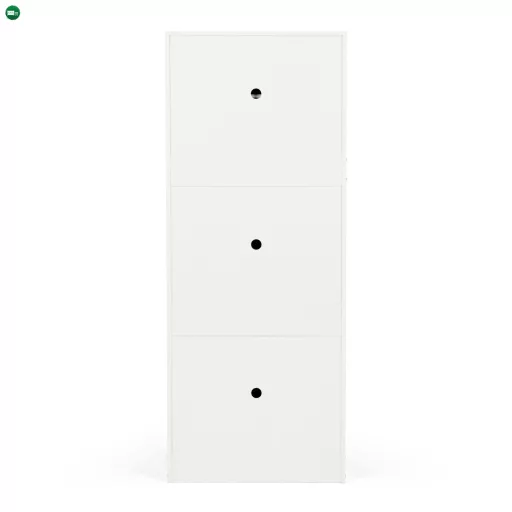 Cipőtároló MDF fehér ABO-G1018 WT