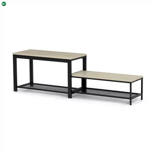Natúr MDF Cipős Szekrény. ABO-W2124 SON