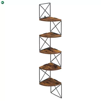 Polc, MDF, barna, ABP-E1051 OLW