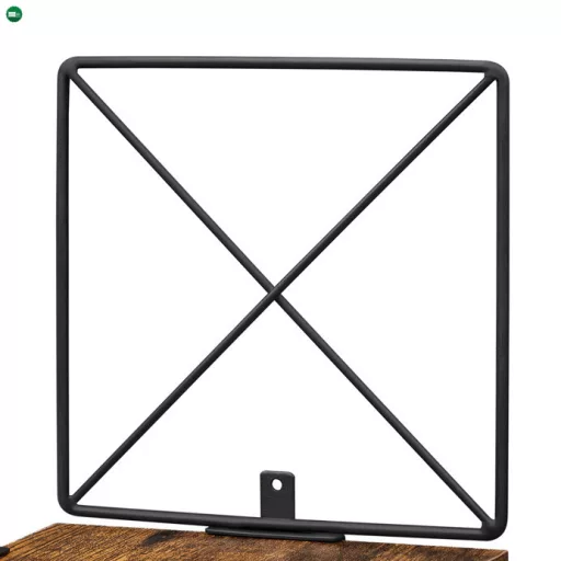 Polc, MDF, barna, ABP-E1051 OLW
