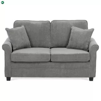   Kétszemélyes Kanapé, Szürke Corduroy Szövet. ASB-4170 GREY2