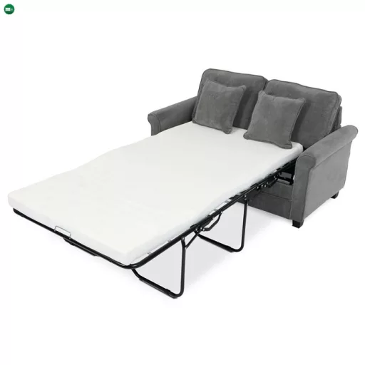 Kétszemélyes Kanapé, Szürke Corduroy Szövet. ASB-4170 GREY2