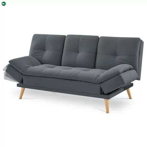 Háromszemélyes Kanapé, Szürke Szövet. ASB-4720 GREY2
