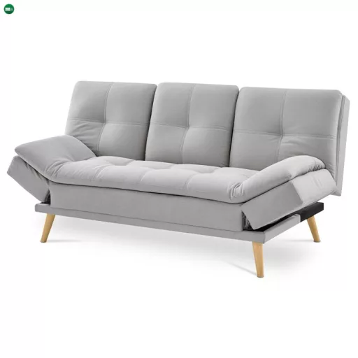 Háromszemélyes Kanapé, Szürke Szövet. ASB-4720 SIL2