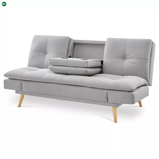 Háromszemélyes Kanapé, Szürke Szövet. ASB-4720 SIL2