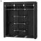 Fogas 150x45x175 cm, fém, fekete, AST-E1012 BK