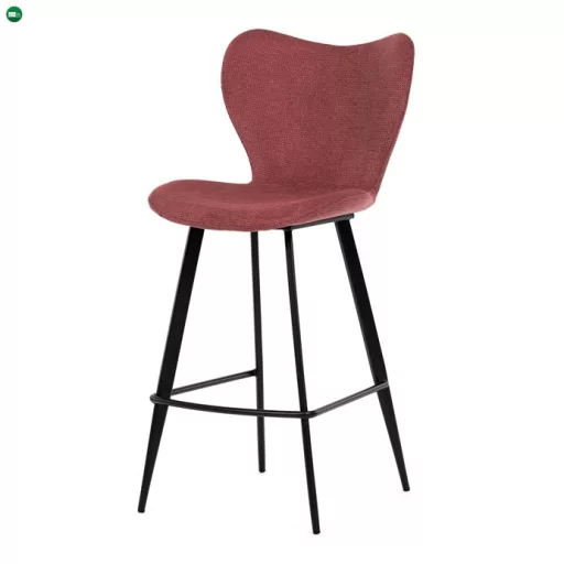 Piros Szövet Bárszék. AUB-1068 RED2