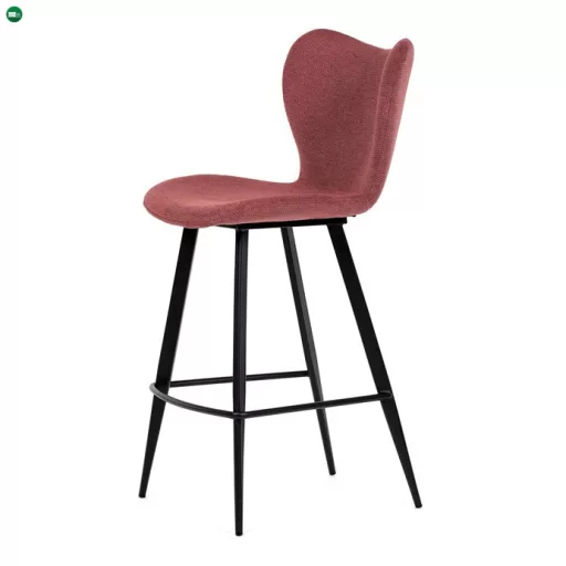 Piros Szövet Bárszék. AUB-1068 RED2