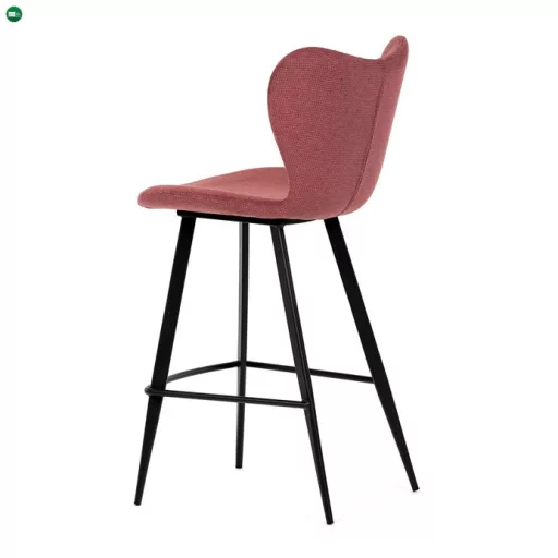 Piros Szövet Bárszék. AUB-1068 RED2