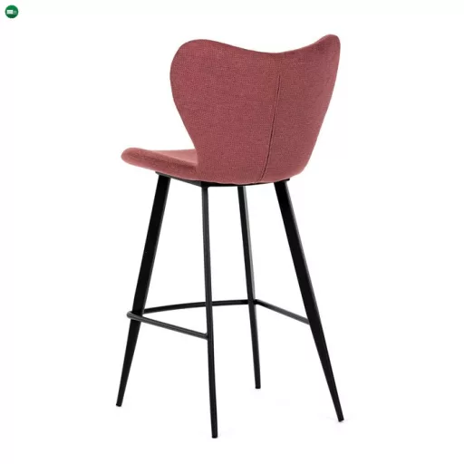 Piros Szövet Bárszék. AUB-1068 RED2